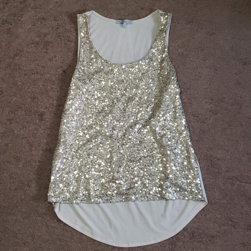 Womens sparkly tank